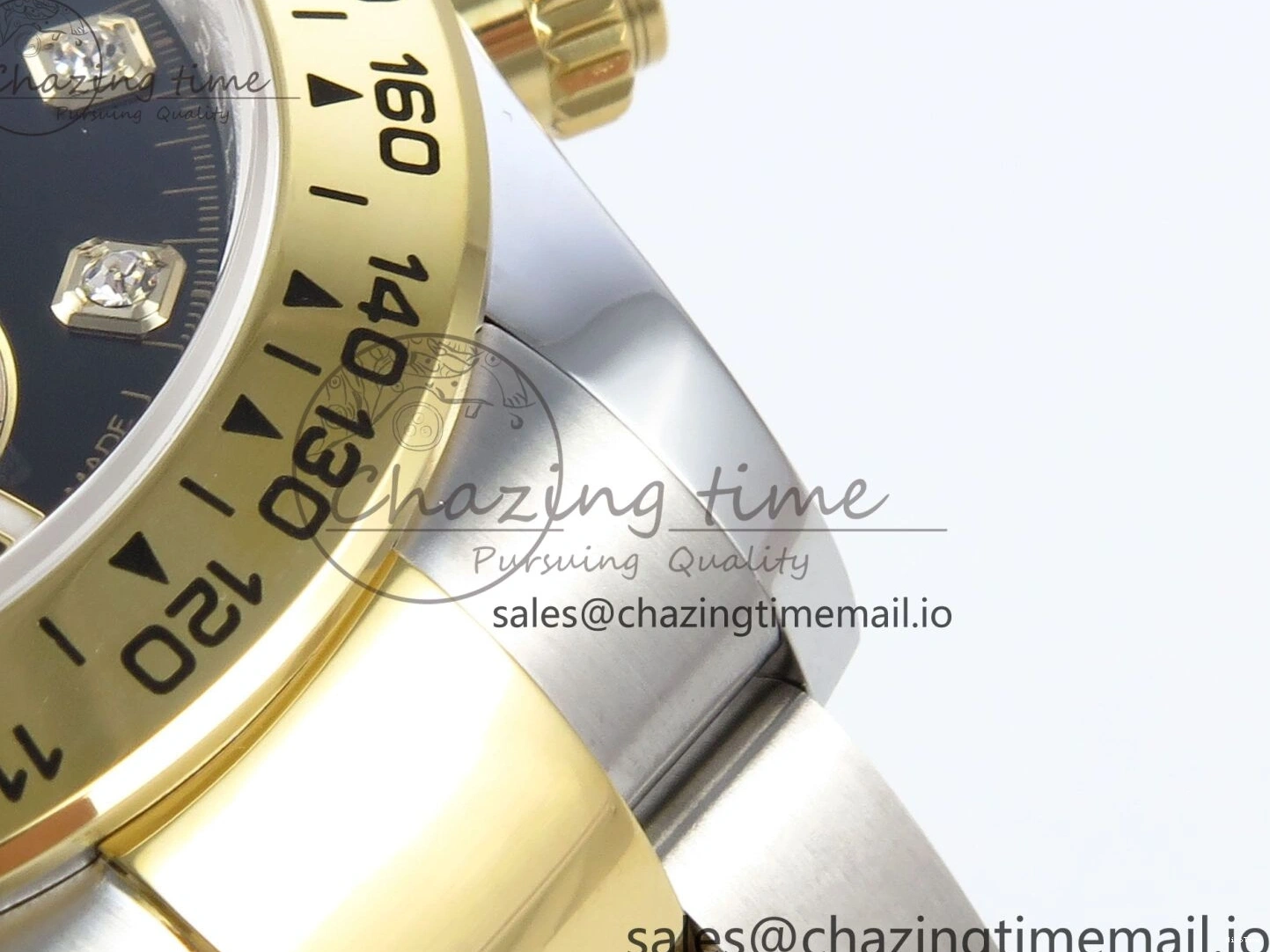 MiroTime 0128 Daytona 126503 QF 1:1 Best Edition Black YG Dial on SS YG Braclet SH4131 V Colorful 719